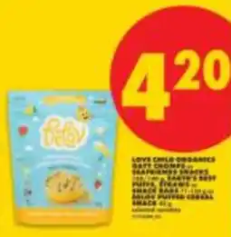 No Frills Love Child Organics offer