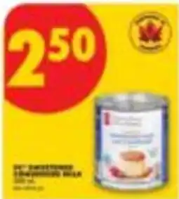 No Frills Diet sweetened condensed milk offer