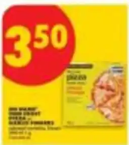 No Frills No Name thin crust pizza 4 slices offer