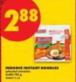 No Frills Indomie instant noodles offer