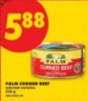 Palm corned beef