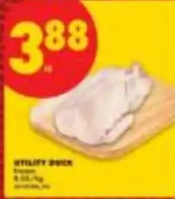 No Frills Utility duck offer