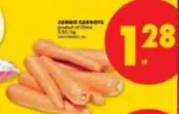 No Frills Jumbo carrots offer