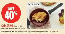 Canadian Tire Paderno non-stick frypan offer