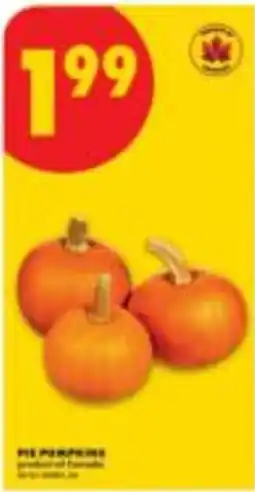 No Frills Pumpkins offer