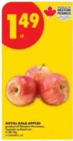 No Frills Royal gala apples offer