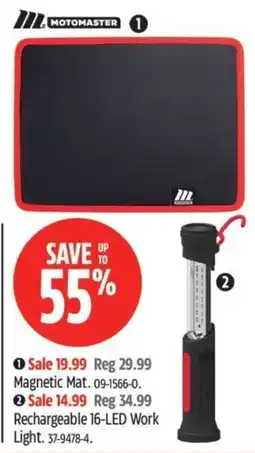 Canadian Tire Motomaster magnetic mat offer