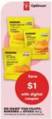 No Frills Optimum no name fish fillets offer