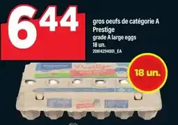 Maxi Prestige gros oeufs de catégorie A offer