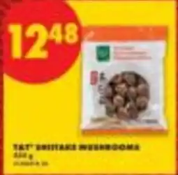 No Frills T&T shiitake mushrooms offer