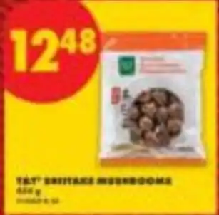 T&T shiitake mushrooms
