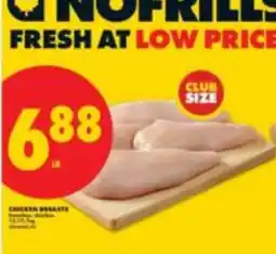 No Frills No frills chicken breasts offer