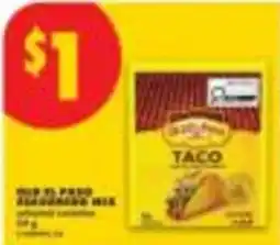 No Frills Old El Paso seasoning mix offer