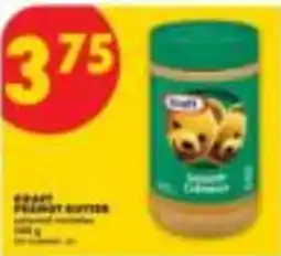 No Frills kraft peanut butter offer