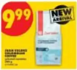 No Frills farm values colombian coffee offer