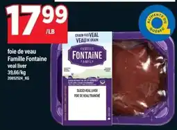 Maxi Fontaine veal liver offer