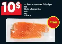 Maxi Atlantic salmon portions offer