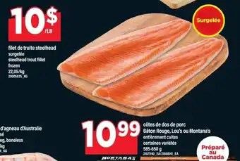 Maxi steelhead trout fillet offer