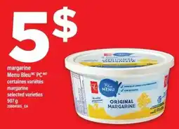 Maxi Blue Menu margarine offer