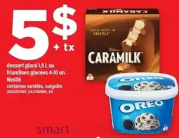 Maxi Nestlé dessert glacé offer