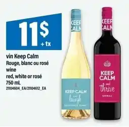 Maxi Keep Calm wine offer