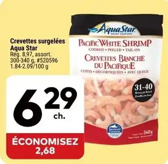 Aqua Star pacific white shrimp
