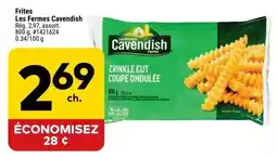 Giant Tiger Cavendish crinkle cut offer