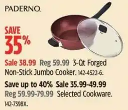 Canadian Tire Paderno 3-Qt Forged Non-Stick Jumbo Cooker offer