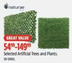 Canadian Tire naturaе decor selected artificial trees and plants offer