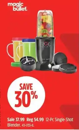 Canadian Tire Magic Bullet 12-Pc Single-Shot Blender offer