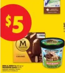 No Frills Ben & Jerry's Magnum bars offer