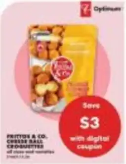 No Frills Prittos & Co. cheese ball croquettes offer