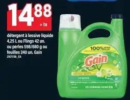 Maxi Gain detergent à lessive liquide offer
