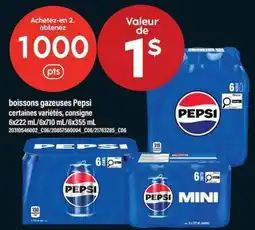 Maxi Pepsi boissons gazeuses offer