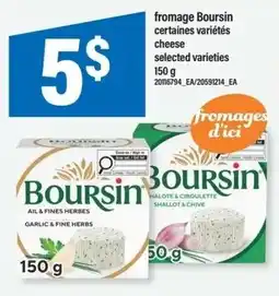 Maxi Boursin cheese selected varieties offer