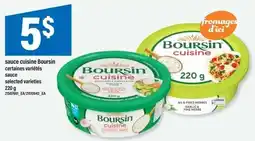 Maxi Boursin cuisine sauce offer