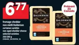 Maxi Balderson cheddar offer