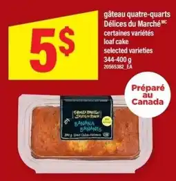 Maxi Delices du Marche banana loaf cake offer