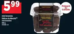 Maxi Delices du Marche mini brownies offer