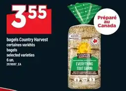 Maxi Country Harvest bagels selected varieties offer