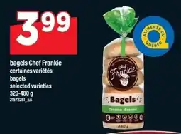 Maxi bagels Chef Frankie offer