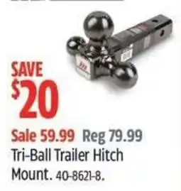 Canadian Tire Tri-Ball Trailer Hitch Mount offer