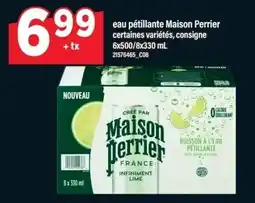 Maxi Maison Perrier eau pétillante certaines variétés offer
