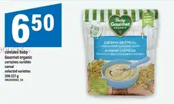 Maxi Baby Gourmet organic cereal offer
