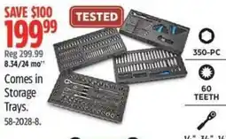 Canadian Tire 350-pc tool set offer