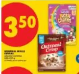 No Frills General Mills cereals offer