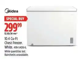 Canadian Tire Midea 10.4 Cu-Ft Chest Freezer offer
