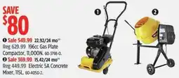 Canadian Tire 196cc Gas Plate Compactor offer