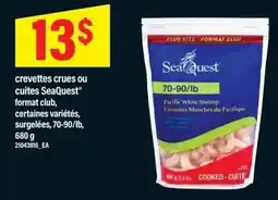Maxi SeaQuest Pacific White Shrimp offer