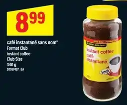 Maxi café instantané sans nom instant coffee offer
